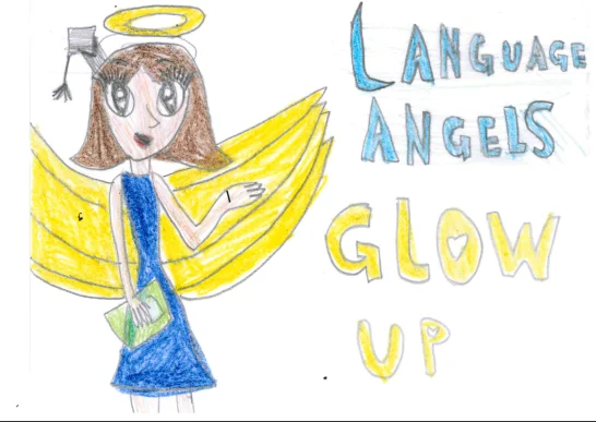 Language Angels Glow Artwork